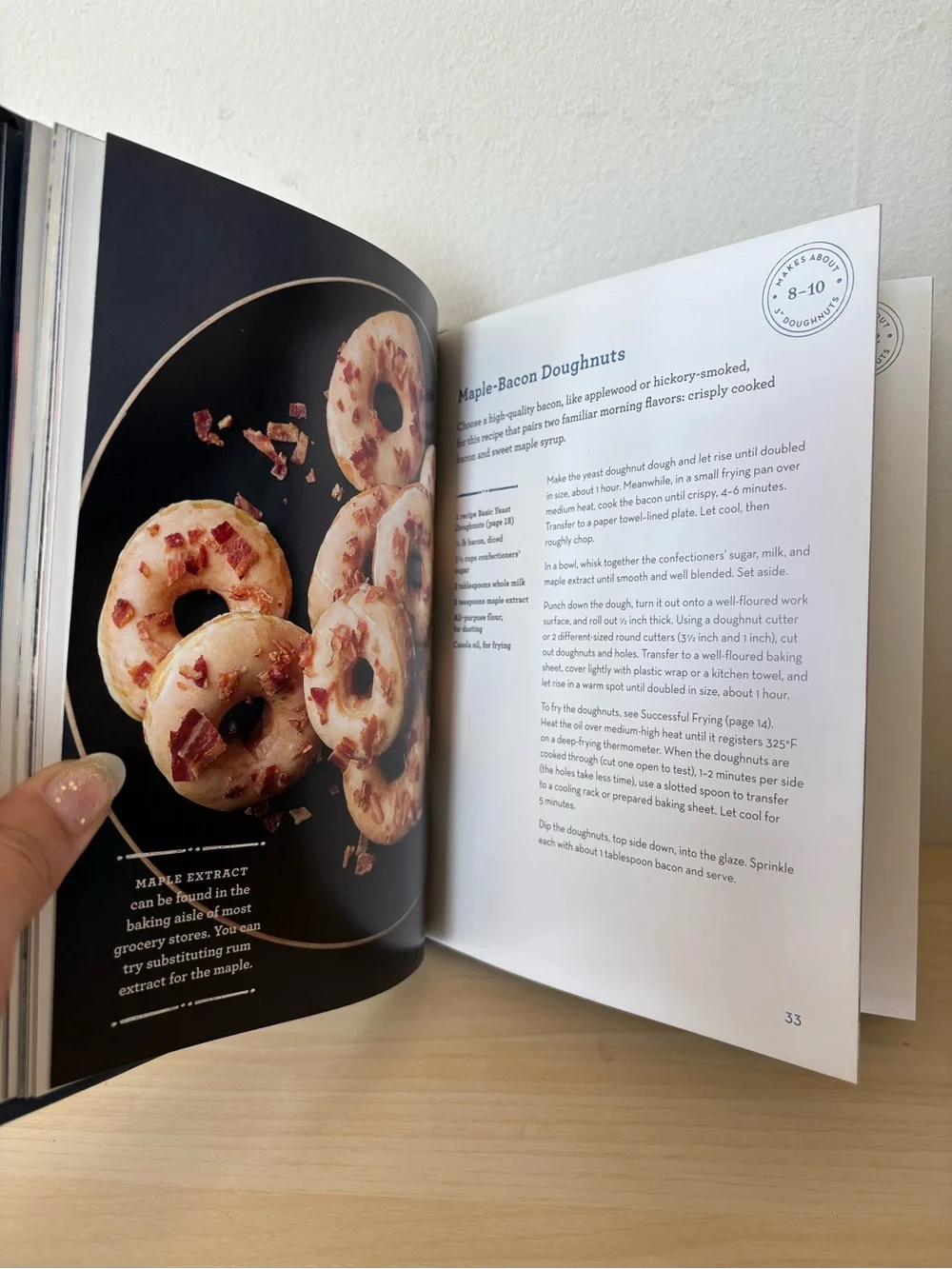 THE DOUGHNUT COOKBOOK Williams Sonoma Test Kitchen Hardcover Book Baking
